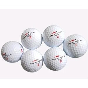 Pinnacle Gold Distance Golf Ball Mixed Lot 6 3,2,1